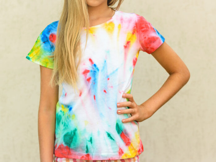 Red Vortex Tie Dye T-Shirts - Tie Dye Wholesaler