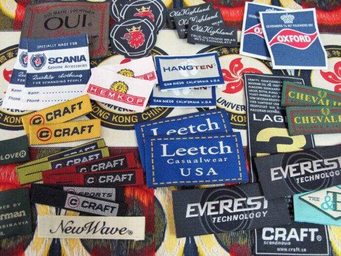 OEM-Professional-woven-Clothing-label-from-finest-italian-yarn-in-HD-with-soft-Edge-ultrasonic-cut (1) Image of branding lebels