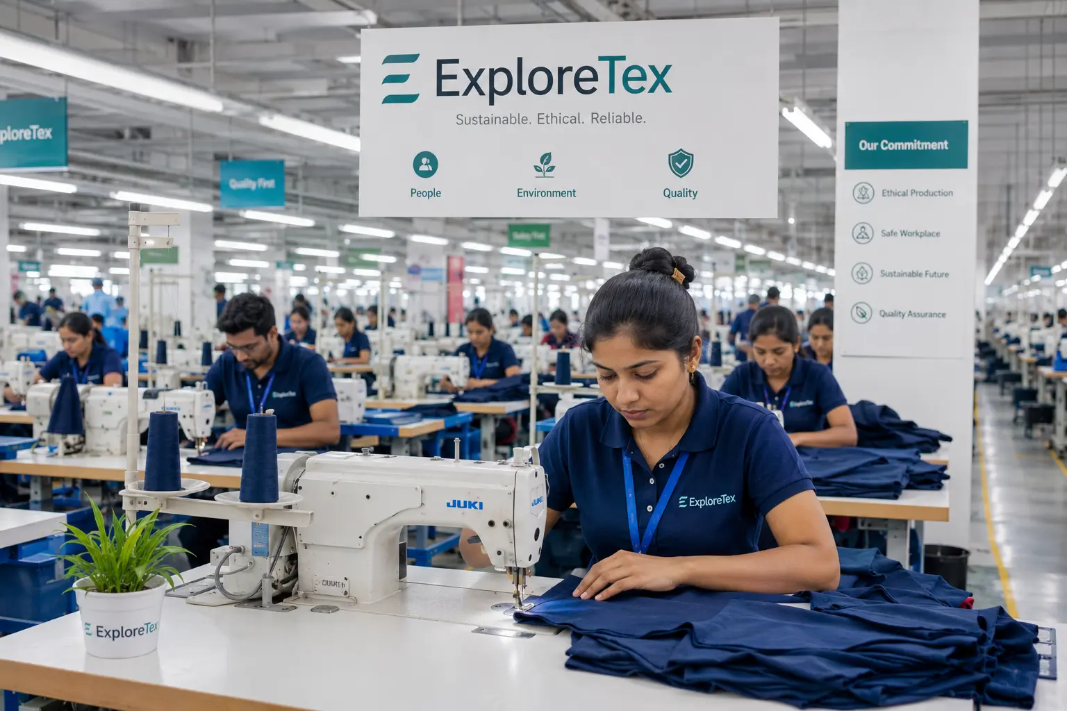 BSCI Compliant Garment Factory