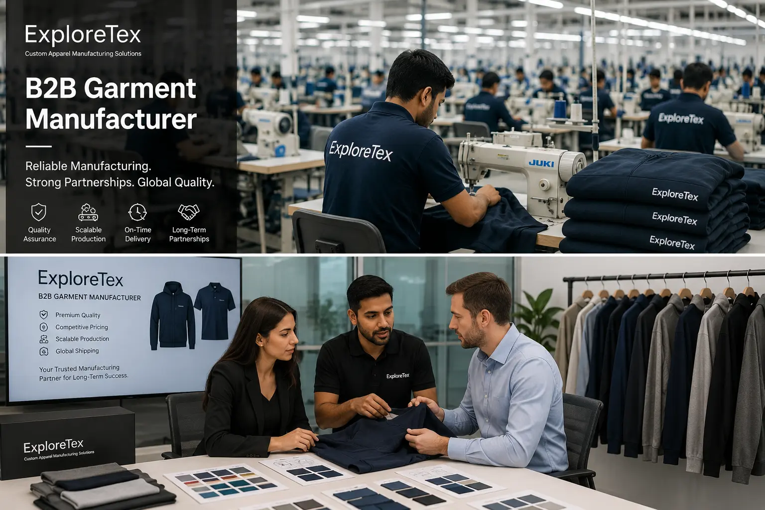b2b garment manufacturer