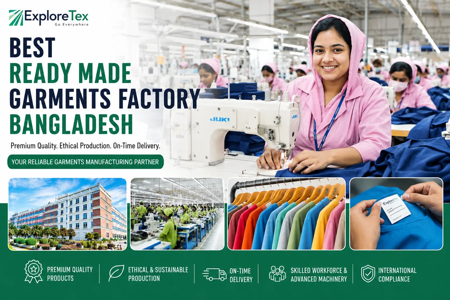 best ready made garments factory bangladesh
