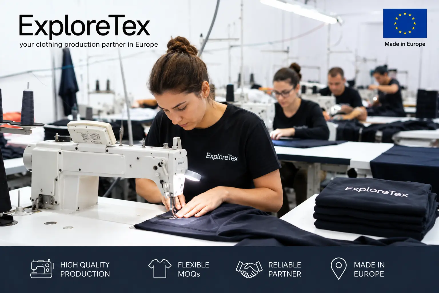 clothing production partner europe