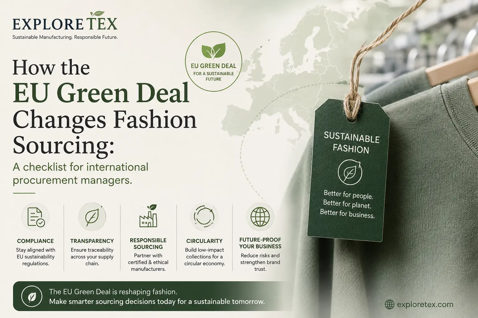 EU Green Deal fashion supply chain