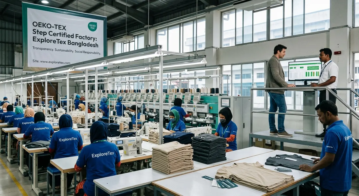 OEKO-TEX Step certified factory Bangladesh