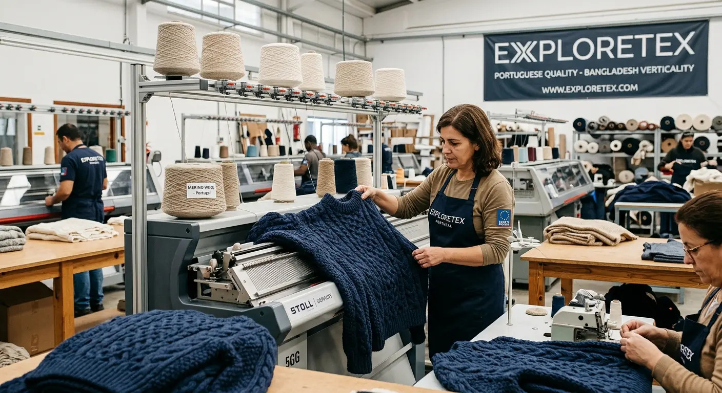custom heavy knit sweater manufacturer Europe