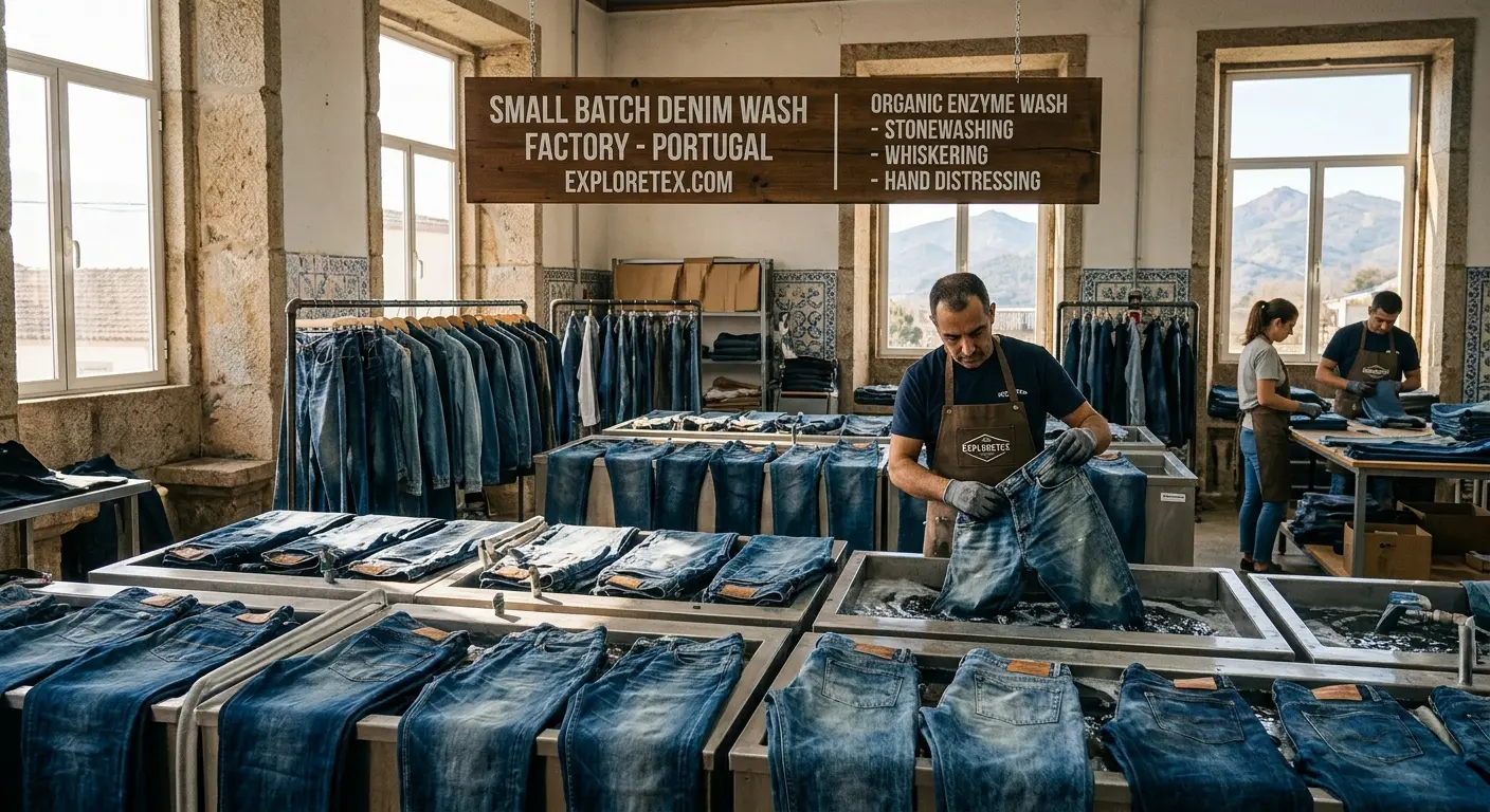 custom denim washing facility Bangladesh