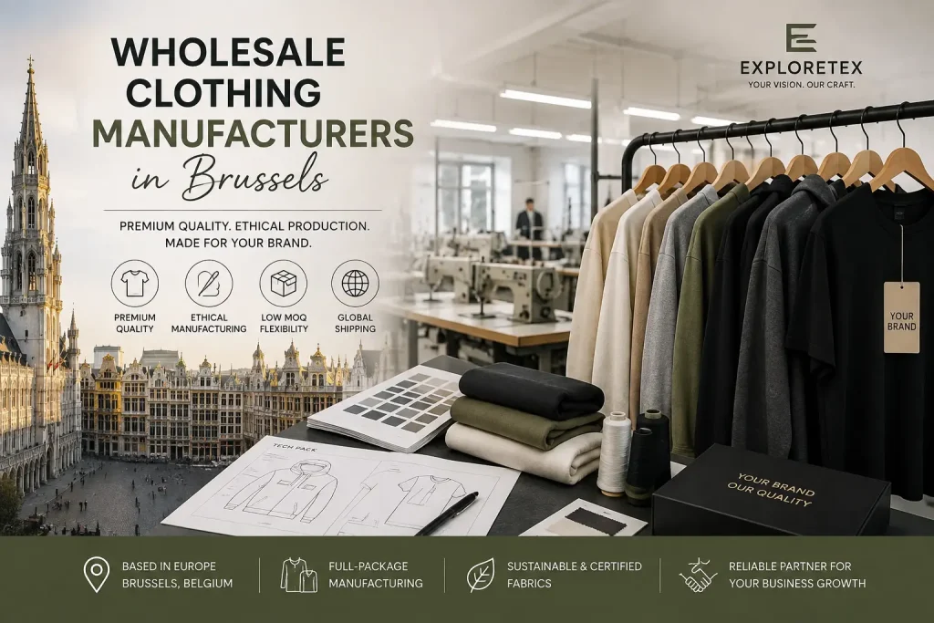 wholesale clothing manufacturers in Brussels