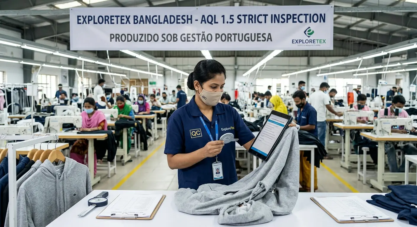 AQL 1.5 strict inspection garment factory Dhaka