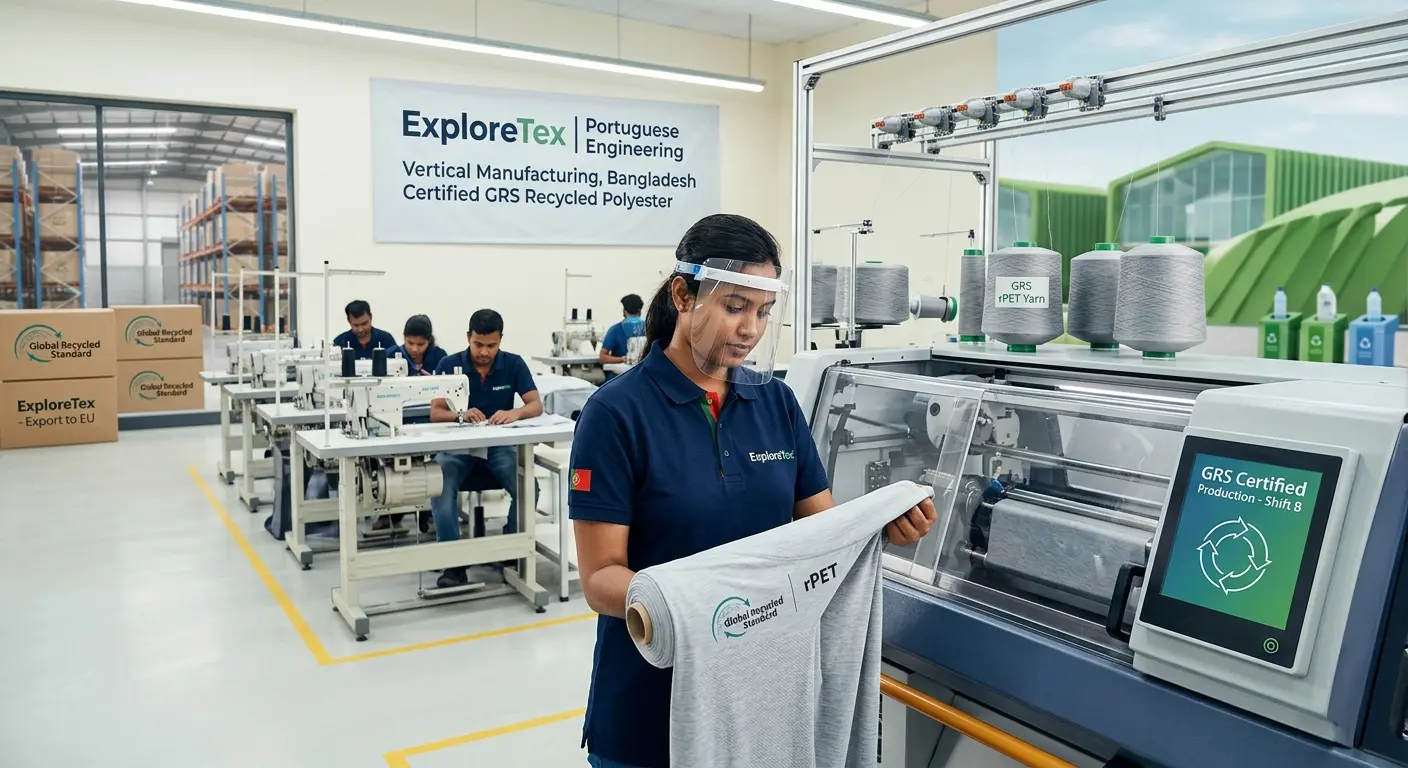 GRS recycled polyester garment supplier Bangladesh