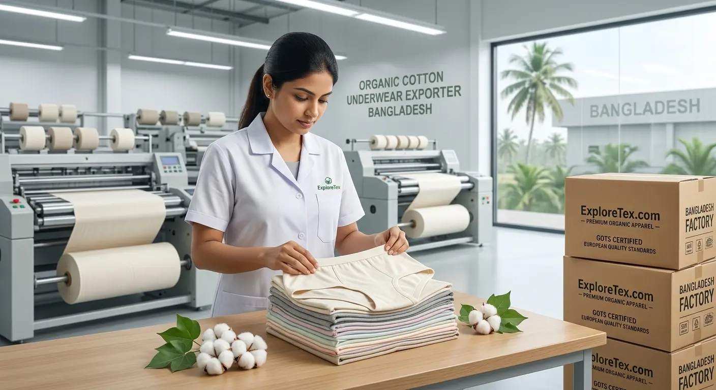 organic cotton underwear exporter Bangladesh