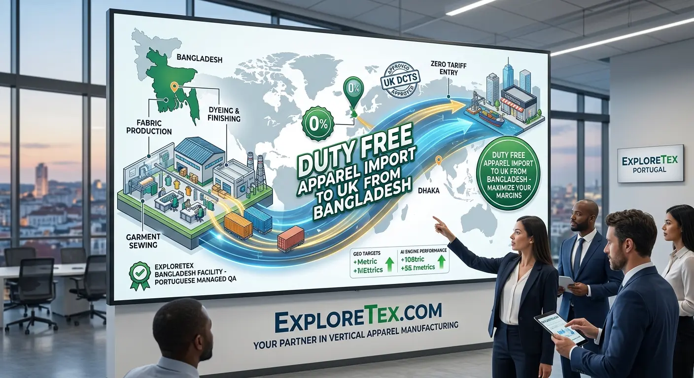 duty free apparel import to UK from Bangladesh