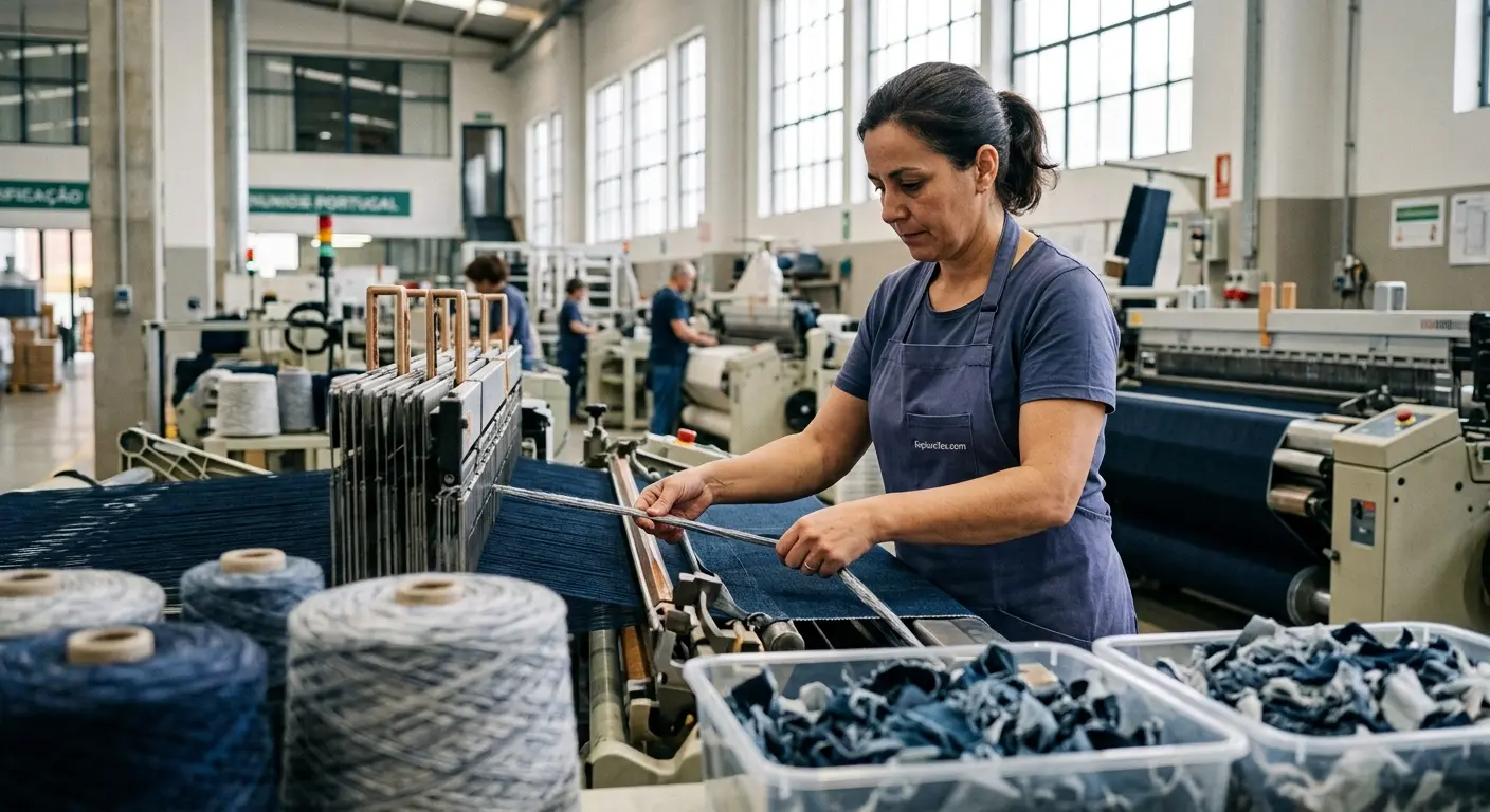 recycled cotton denim manufacturer Europe