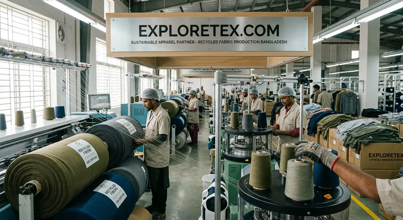recycled fabric apparel production Bangladesh