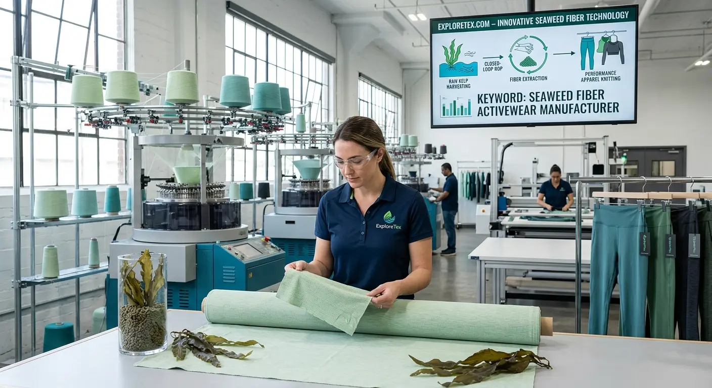 seaweed fiber activewear manufacturer