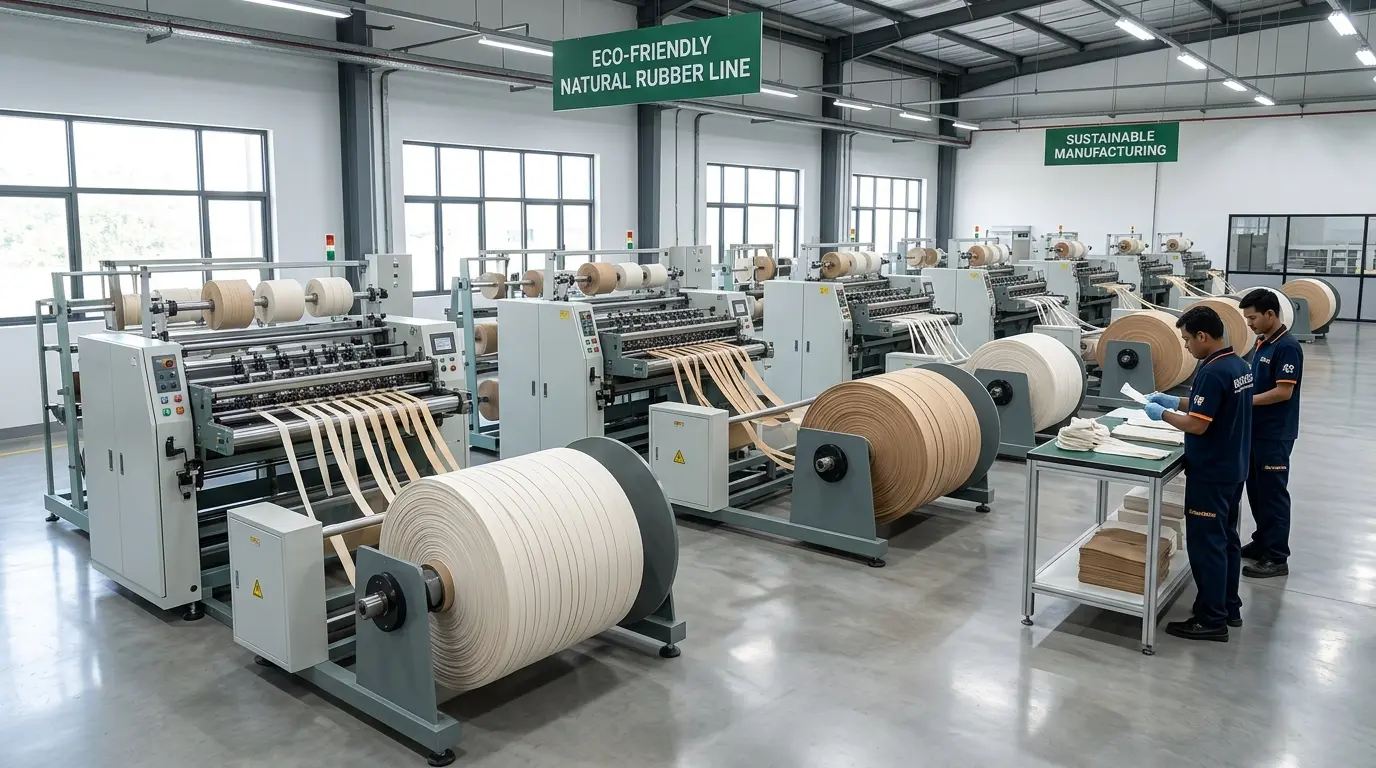 natural rubber elastic waistband supplier
